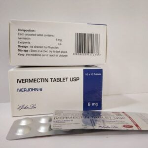 Ivermectin 6mg (Iverjohn)